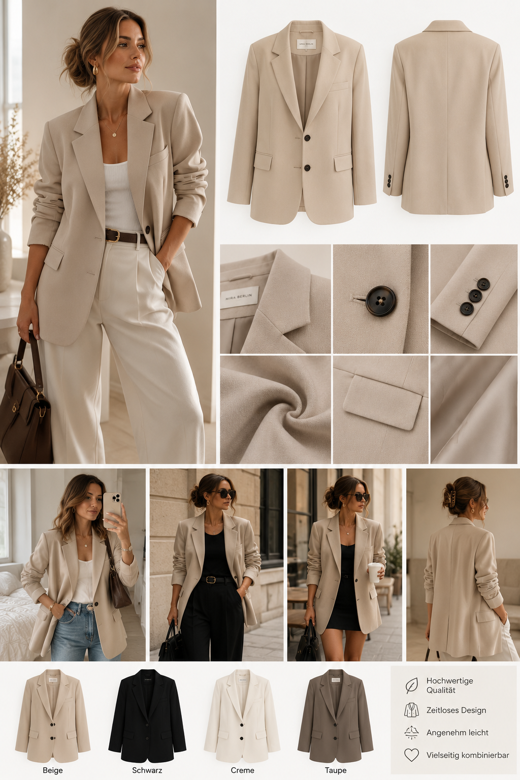 Clara Oversize-Blazer